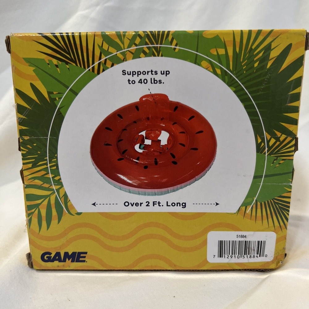 Kitty ring float‎ watermelon pool Fun Brand New - Picture 2 of 2